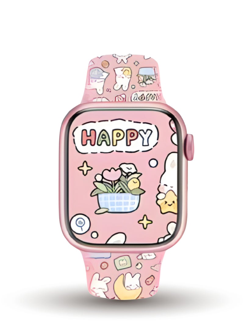 Wisme X66mini Pink Ladies Watch 3 in1 straps - Image 1